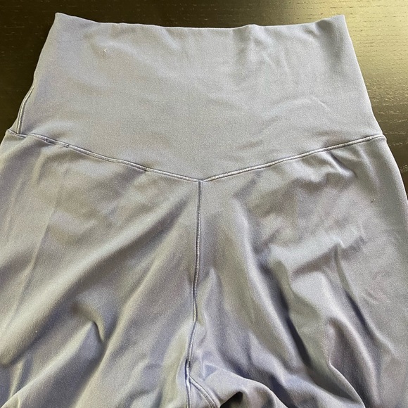 Offline Real Me High Waisted Cross Over Leggings Marbled Blue - Picture 2 of 5